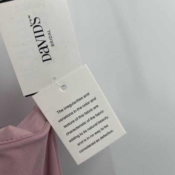 VERA WANG WHITE Gown Dress Size 10 One Shoulder Quartz Formal Wedding Bridesmaid - Picture 7 of 16